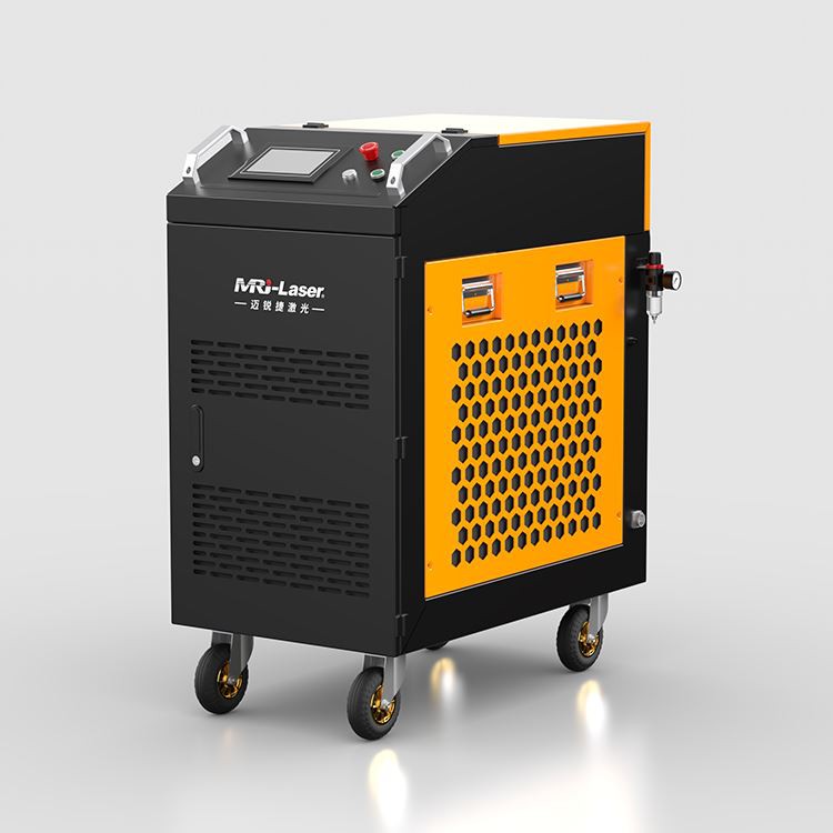 صنعتی صفائی کے لئے آکسائڈ پرت کوٹنگ کی صفائی قیمتی دھات کی مرمت 500W لیزر صفائی