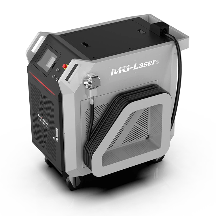 MRJ نئی جاری کردہ پلسڈ لیزر کلیننگ مشین-500W,1000W,2000W پلسڈ لیزر