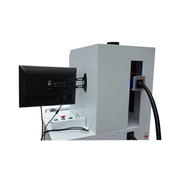 Cheap Full Enclosed Cabinet Fiber Laser Marking Machine 30W