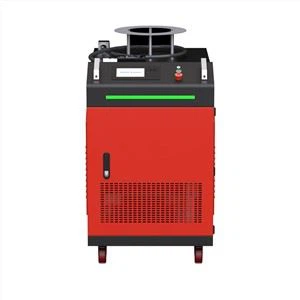 دوہری آپٹک بیم کے ساتھ 2000W مسلسل لیزر کلیننگ مشین